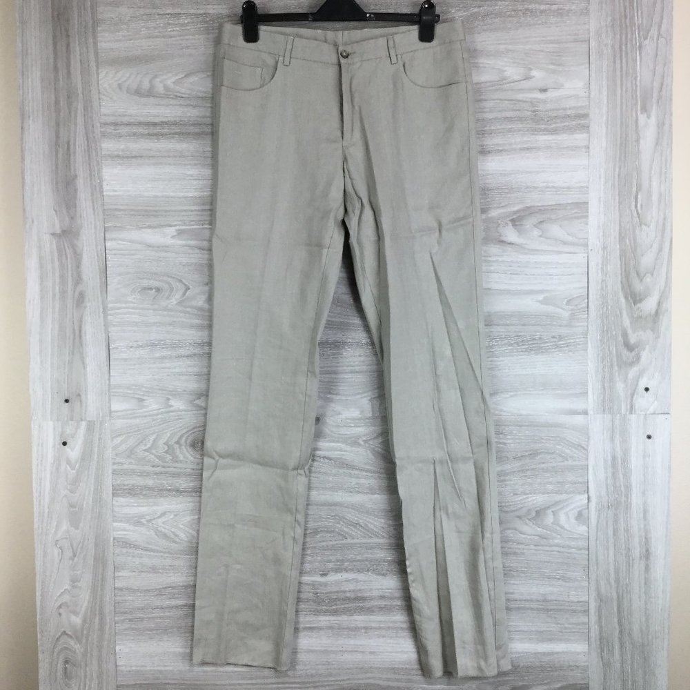 Monte Rosso Linen Cotton Pants